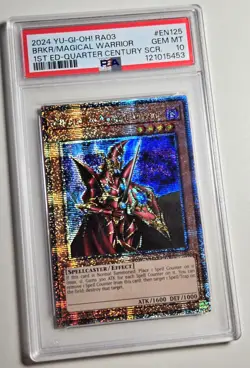 2024 YU-GI-OH! Breaker The Magical Warrior RA03-EN125 QCR PSA 10 - Image 2