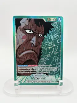 One Piece Kin'emon (Alternate Art) OP02-025 ENGLISH Paramount War Foil NM - Image 1
