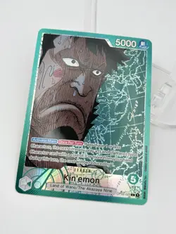 One Piece Kin'emon (Alternate Art) OP02-025 ENGLISH Paramount War Foil NM - Image 3