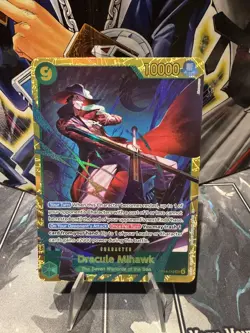 One piece TCG OP14-119 Dracule Mihawk (SEC) - - The Azure Sea's Seven (OP14) - Image 1