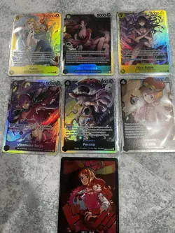ONE PIECE EB03-053 Nami SR Heroines Edition Card Lot - 6 SR’s + Foil Don Card - Image 1