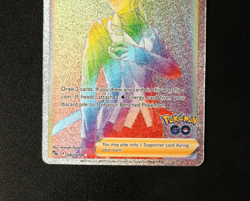 Pokemon Card TCG - Blanche 082/078 - Pokemon GO - Rainbow Secret Rare - NM ⭐ - Image 3