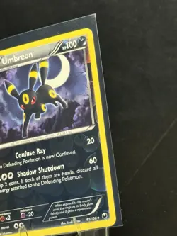 Umbreon NM Reverse Holo 2012 Pokemon Card 61/108 - Image 2