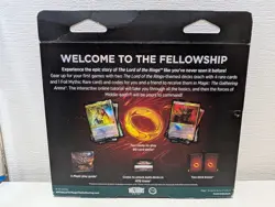 Magic the Gathering TCG Universes Beyond Lord of Rings 2 Deck Starter Kit Cards - Image 2