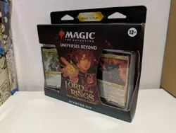 Magic the Gathering TCG Universes Beyond Lord of Rings 2 Deck Starter Kit Cards - Image 3