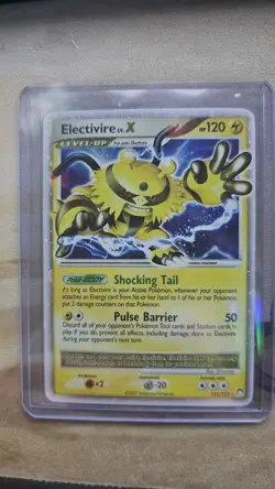 Pokemon Electivire LV.X Ultra Rare Holo 121/123 Mysterious Treasures Level Up - Image 1