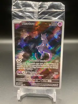 Pokemon Mewtwo 052 (SEALED) Scarlet & Violet Promo NM English - Image 1