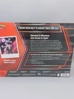 Pokemon Destined Rivals Team Rocket’s Mewtwo ex Box (Set of 2) - Image 4