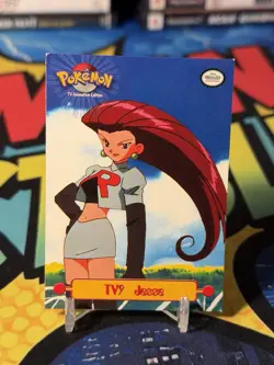 Pokemon Topps Series 1 Non Holo TV9 Jesse - Image 1