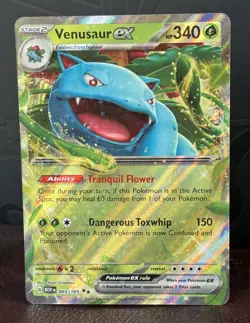 LOT of 4 Pokemon TCG Scarlet & Violet 151 Double Rare Holofoil ex Cards (MINT) - Image 3