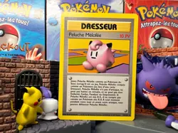 Peluche Melofee 70/102 Carte Rare Pokemon Dresseur Set Base ED2 NM - Image 1