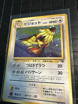 Pokemon Card Pidgeot No.016 Old Back Holo 1996 Nintendo Japanese i337 - Image 3