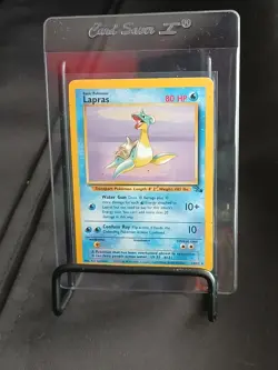 Lapras - Pokemon Fossil 25/62 - Non-Holo - Ungraded (Moderately Played) - Image 1