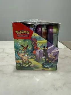 Pokemon TCG: Prismatic Evolutions Mini Tin Display Box Sealed - Image 4