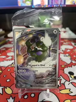Pokemon Tornadus SVP210 SEALED Pokemon Center Stamped Black Star Promo - Image 1
