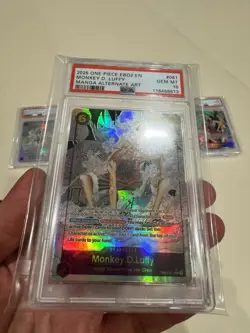 One Piece Monkey.D.Luffy English Manga EB02-061 Replica PSA 10 Style Proxy - Image 3