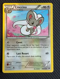 Cinccino~ Cute Pokemon Cards | Pastel Aesthetic | Gallery - Image 1