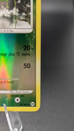 Grovyle 39/99 Reverse Holo Uncommon Arceus 2009 Vintage Pokemon TCG Card LP - Image 4