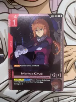 MARIDA CRUZ - GD01-093 R GUNDAM TCG CARD GAME ENGLISH NEWTYPE RISING NM - Image 1