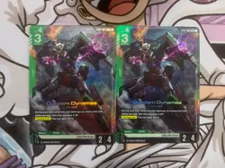 2x Gundam Dynames Foil ST07-005 NM Gundam TCG Card Game English - Image 1