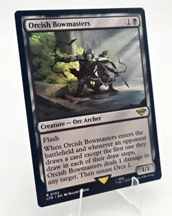 MTG Orcish Bowmasters LTR Rare 103 Lord Of The Rings LOTR Magic the Gathering LP - Image 1