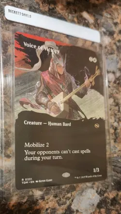 Free Shipping Voice of Victory Borderless 331 MTG TDM Tarkir Dragonstorm Rare NM - Image 2