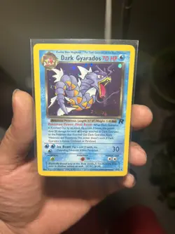 Dark Gyarados 8/82 Holo Team Rocket Prerelease Promo Pokemon Card - NM - Image 1