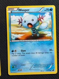 Wooper ~ sui~ Cute Pokemon Cards | Pastel Aesthetic | Gallery - Image 1