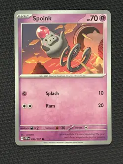 Spoink ~Pink & Cute Pokemon Gallery ~ Pastel Aesthetic - Image 1