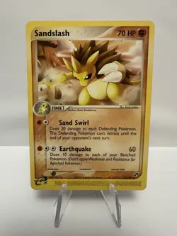 Sandslash 21/100 EX Sandstorm Regular Rare Pokemon TCG - LP - Image 1