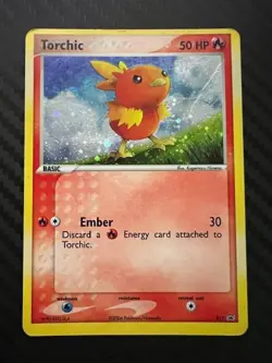 Pokemon TCG Torchic 017 Black Star Promo Promo Holo HP - Image 1