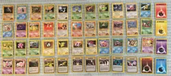 Vintage lot of 93 Pokemon Gym Heroes, see list - Image 1