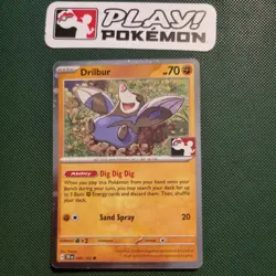 Drilbur 085/162 Cosmos Holo Pokemon Play Prize Pack Play Stamp Series 7 - Image 1