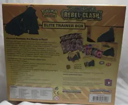 Pokemon Sword and Shield Rebel Clash Elite Trainer Box SEALED 820650807008 - Image 2