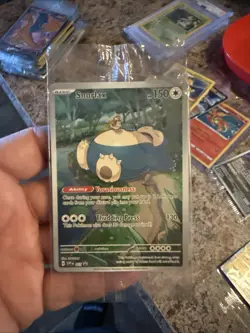 Sealed Pokemon TCG Scarlet & Violet ETB Promo 051 Snorlax NM - Image 1