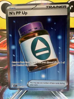 N's PP Up 262/217 Full Art Ultra Rare Pokemon Ascended Heroes ENGLISH NM - Image 1