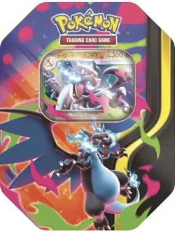 Pokemon TCG Mega Charizard X EX Tin, BRAND NEW SEALED, IN HAND - Image 1