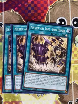 Yugioh Ninjitsu Art Tool - Iron Digger MP23-EN202 Playset - Image 1