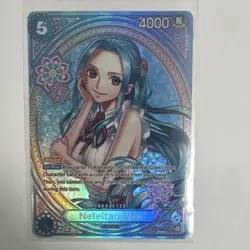 One Piece Bandai Nefeltari Vivi EB03-024 Blocker 5 Cost 4000 Power Holo Heroines - Image 2