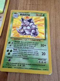 Pokemon TCG Holo Jungle Fossil Base Set Collection 1999 Wizards Mixed Cards - 4 - Image 5