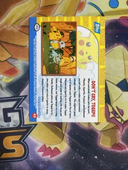 DONT CRY TOGEPI #43 - BLUE LOGO - NON-HOLO - TOPPS POKEMON CARD - NM - Image 2