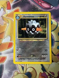 Forretress 21/75 Neo Discovery Non Holo Rare Vintage Pokemon Card - Image 1