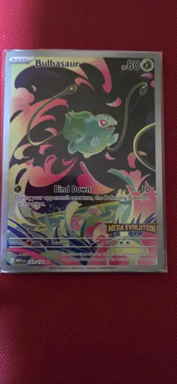 Bulbasaur - (Mega Evolution Stamped) 133/132 Miscellaneous Cards & Products Holo - Image 1