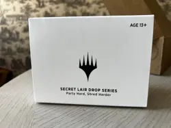 MTG Secret Lair Drop Series: PARTY HARD, SHRED HARDER factory sealed! - Image 1