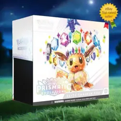 Pokemon Prismatic Evolutions Elite Trainer Box ETB New Sealed SHIPS ASAP - Image 1