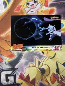 Topps Pokemon Movie Psychic Showdown #33 1st Edition Blue Label 1998 NM - Image 1