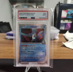 2025 POKEMON DRI BEST BUY EXCLUSIVE #051 TEAM ROCKET'S ARTICUNO PSA 9 - Image 1