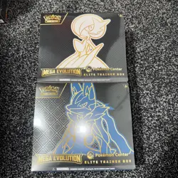 Pokemon Center Mega Evolution Gardevoir & Lucario ETB Sealed ✅Elite Trainer Box✅ - Image 1