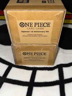 One Piece TCG Japanese 1st Anniversary Set - Image 1