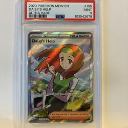 PSA9 Daisy's Help 195/165 Scarlet & Violet 151 Full Art Pokemon Card - Image 2
